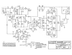 Acoustic G100T schematic