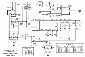 Heathkit IG-72 schematic Heathkit IG 72 manual