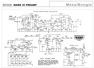 Mesa Boogie Mark III preamp