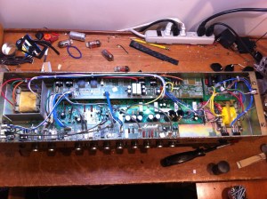 Marshall JCM 2000 chassis