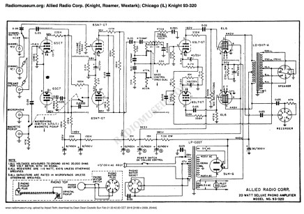 Knight 93-320 schematic